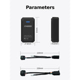 CHIGEE CGRC CAN KNOB CONTROLLER | 8PIN (FITS C400X / C400GT?F750 / F850 / F900XS S1000XR?R1200RT / R1250RTK1600B / K1600GA, K1600GT / K1600GTL)