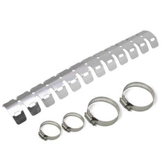 DRC EXHAUST PIPE GUARD ALLOY | 2T UNIVERSAL Ti Colour