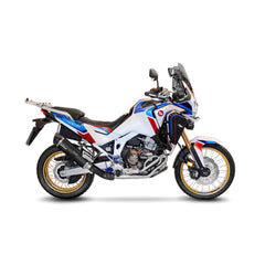 LV HEAD PIPES | STAINLESS | CRF 1100 L AF TWIN / ADV SPRT/DCT '20> (orig. & LV exhaust) (orig. cntr stand & pann)