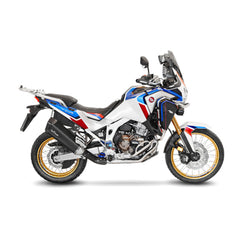LV HEAD PIPES | STAINLESS | CRF 1100 L AF TWIN / ADV SPRT/DCT '20> (orig. & LV exhaust) (orig. cntr stand & pann)