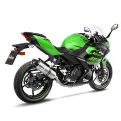 LV SLIP-ON A | LV ONE EVO | STAINLESS | NINJA 400 / Z400 '18> / CF MOTO 450SR '23>