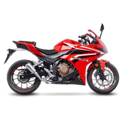 LV SLIP-ON | LV-10 | STAINLESS | CB500 F / CBR500 R '16>'18 / CB500 X '17>'18 (not w orig. center stand)