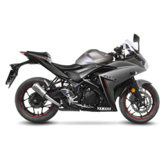 LV SLIP-ON | LV-10 | STAINLESS | YZF-R25 / R3 / MT-25 / MT-03 '14>'21