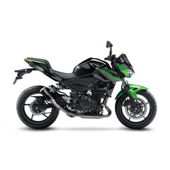 LV SLIP-ON | LV-10 | STAINLESS BLACK | NINJA 400 / Z400 '18>