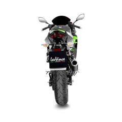 LV SLIP-ON | LV-CORSA | STAINLESS BLACK | NINJA 400 / Z400 '18> / CF MOTO 450SR '23>
