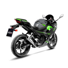LV SLIP-ON | LV-CORSA | TITANIUM | NINJA 400 / Z400 '18> / CF MOTO 450SR '23>