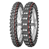 TERRA FORCE MX MED-HARD | 100/90-19 57M MOTOCROSS RED & GREEN STRIPE