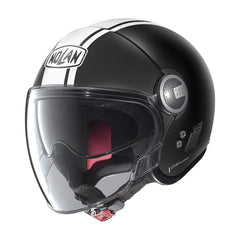 N21 Visor OPEN Face Dolce VITA | Flat Black-White
