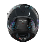 N60-6 SPORT FULL FACE RAINDANCE | FLAT BLACK-MULTI COLOUR