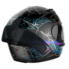 NHN606S026 N60-6 SPORT FULL FACE RAINDANCE | FLAT BLACK-MULTI COLOUR