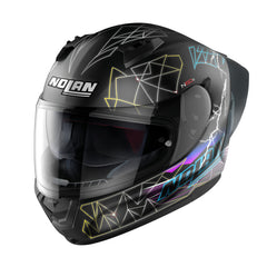 NHN606S026 N60-6 SPORT FULL FACE RAINDANCE | FLAT BLACK-MULTI COLOUR