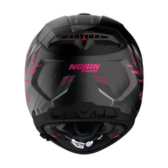 NHN808079 N80-8 Full Face Turbolence | Flat Black-Pink (79)