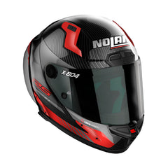 NHX804013 X-804 RS Full Face Hot LAP | Carbon-Red (13)