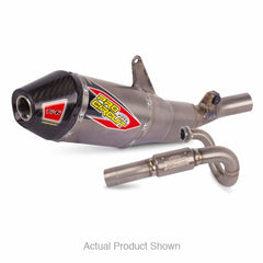 CRF250R 22-26 Ti-6 STD SYSTEM | Carbon End Cap, Full Titanium System, US Spec, not MA Legal