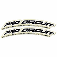 Front Fender Decal Kit Black