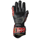 TRACTECH EVO-4 CE RACE GLOVE | FLURO RED / 2XL