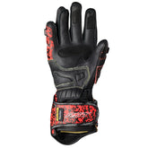 TRACTECH EVO-4 CE RACE GLOVE | FLURO RED / L