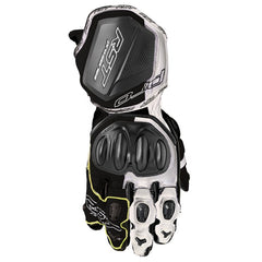 PRO SERIES GP D30 CE KANGAROO RACE GLOVES BLACK-WHITE