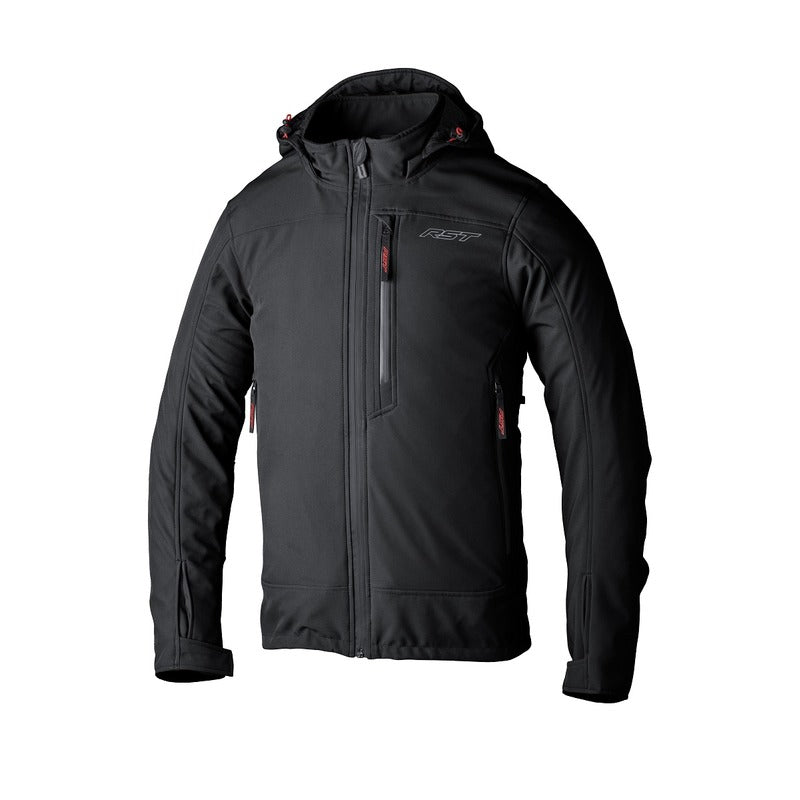 HAVOC CE WATERPROOF JACKET WITH HOOD BLACK
