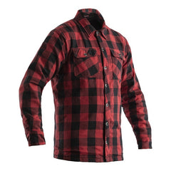 RSKS2115 LUMBERJACK CE KEVLAR SHIRT RED CHECK