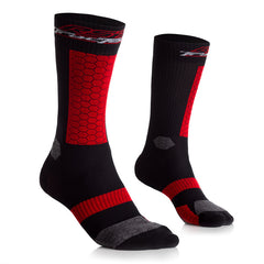 RSSO0285 RST Tractech Riding Socks Black/Red (13)