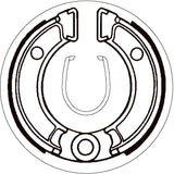 SBS 2010 BRAKE SHOES | WITH SPRINGS