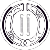 SBS 2029 BRAKE SHOES | WITH SPRINGS