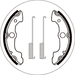 SBS 2085 BRAKE SHOES | WITH SPRINGS
