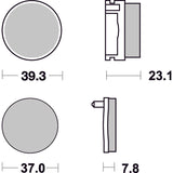 SBS 637LF REAR PADS | CERAMIC STREET