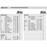 SBS 806HS FRONT PADS | SINTER STREET