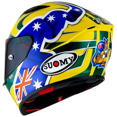 SUK6T10017 TRACK-1 E06 HELMET | BAYLISS REPLICA YELLOW