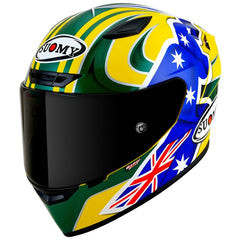 SUK6T10017 TRACK-1 E06 HELMET | BAYLISS REPLICA YELLOW