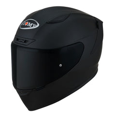 SUK6T100X6 Track-1 E06 Plain Helmet | Matt Black