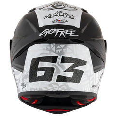 SUK6T1X015 Track-1 E06 Helmet | Bagnaia Winter Test Replica Bagnaia Winter Test Replica