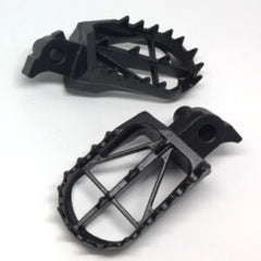 ZETA FOOTPEGS WIDE | YZ/WR250F/450F ,YZ250FX'15-,YZ125/250 '99- | 50mm CrMo BLACK