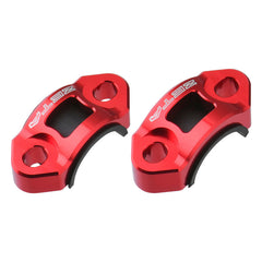 ZETA PERCH MOUNT CLAMP SET - ROTATING | UNIVERSAL - BRAKE & CLUTCH SET | RED