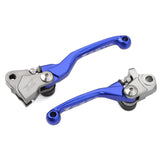 ZETA LEVER SET PIVOT | KX250F'13-,450F'13-18 | FORGED | BLUE