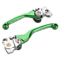 ZETA LEVER SET PIVOT | KX250 / KX450 '19-22 | FORGED | GREEN