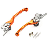 ZETA LEVER SET PIVOT | Brembo GG '21-23, HQV, KTM '14-, TRI | FORGED | ORANGE