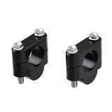 ZETA BAR CLAMP KIT RISE | TAPER BARS | H:19mm | Black