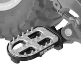 ZETA FOOTPEGS - ADVENTURE ADJUST | CRF250L/RALLY '12-, XL750 TRANSALP, CRF1000L/1100L '18- | 60mm BLACK