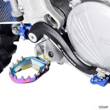 ZETA FOOTPEGS MAX ULTRAWIDE | YZ450F '23-, YZ250F '24-, WR450F '24-WR250F '25- | 60mm CrMo OILSLICK