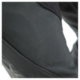 Dainese Pony 3 Perforated Leather Pants - BLACK-MATT