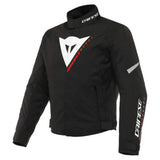 Dainese Veloce D-Dry Jacket - BK/WHT/LAVA-RED