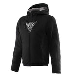 BOVISA SAFETY HOODIE FULL ZIP BLACK/WHITE
