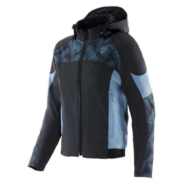IGNITE 2 TEX JACKET WMN BLACK/BLUE MIRAGE