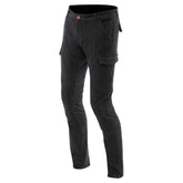 CARGO SLIM TAPERED PANTS BLACK
