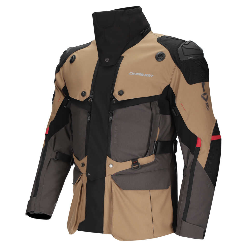 VORTEX ADVENTURE III JKT DK.GRY / BROWN / BLK