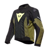 SUPER SPRINT D-DRY JACKET BLACK/GREEN/FLUO YELLOW