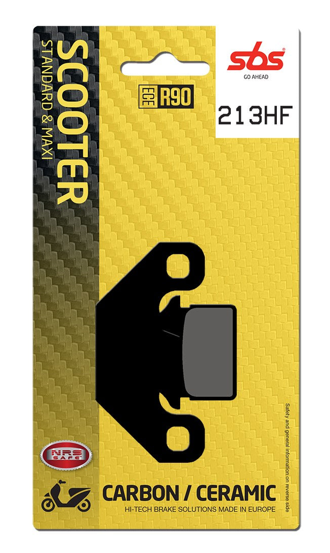 SBS FRICTION - Ceramic Rear Scooter Brake Pads (SBS 884) - 213HF-